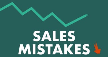 Sales mistakes