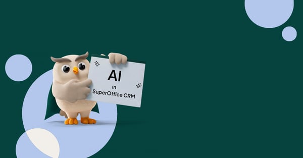4 sätt att använda AI i SuperOffice CRM redan idag