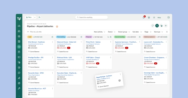Försäljnings-CRM-pipeline-spårning
