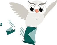 Illustration of SuperOffice mascot Hugo