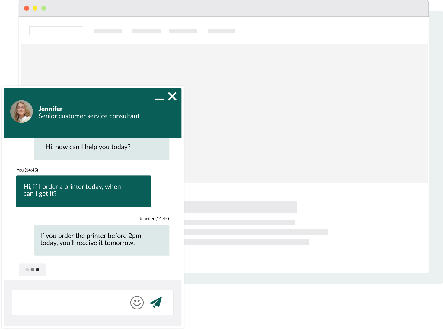 Skärmdump från SuperOffice CRM
